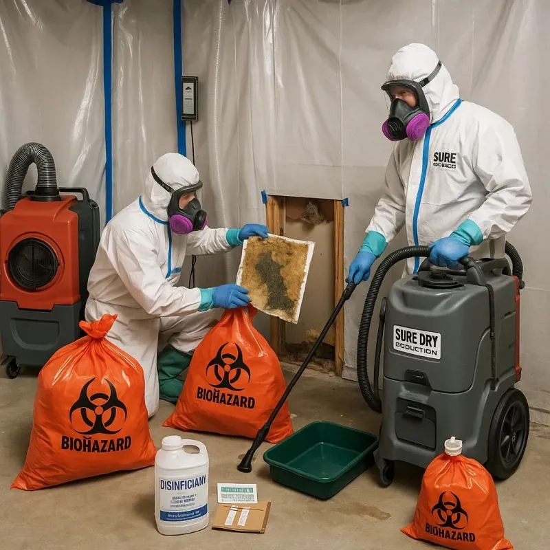Contaminated Water Handling Protocols process in Gibraltar, MI